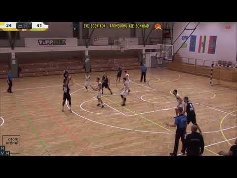 🔥HIGHLIGHTS 🏀 EKE Eger KOK - Atomerőmű KSE Bonyhád  🗓01/10