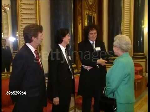 Brian May, Jimmy Page, Eric Clapton & Jeff Beck meets the Queen
