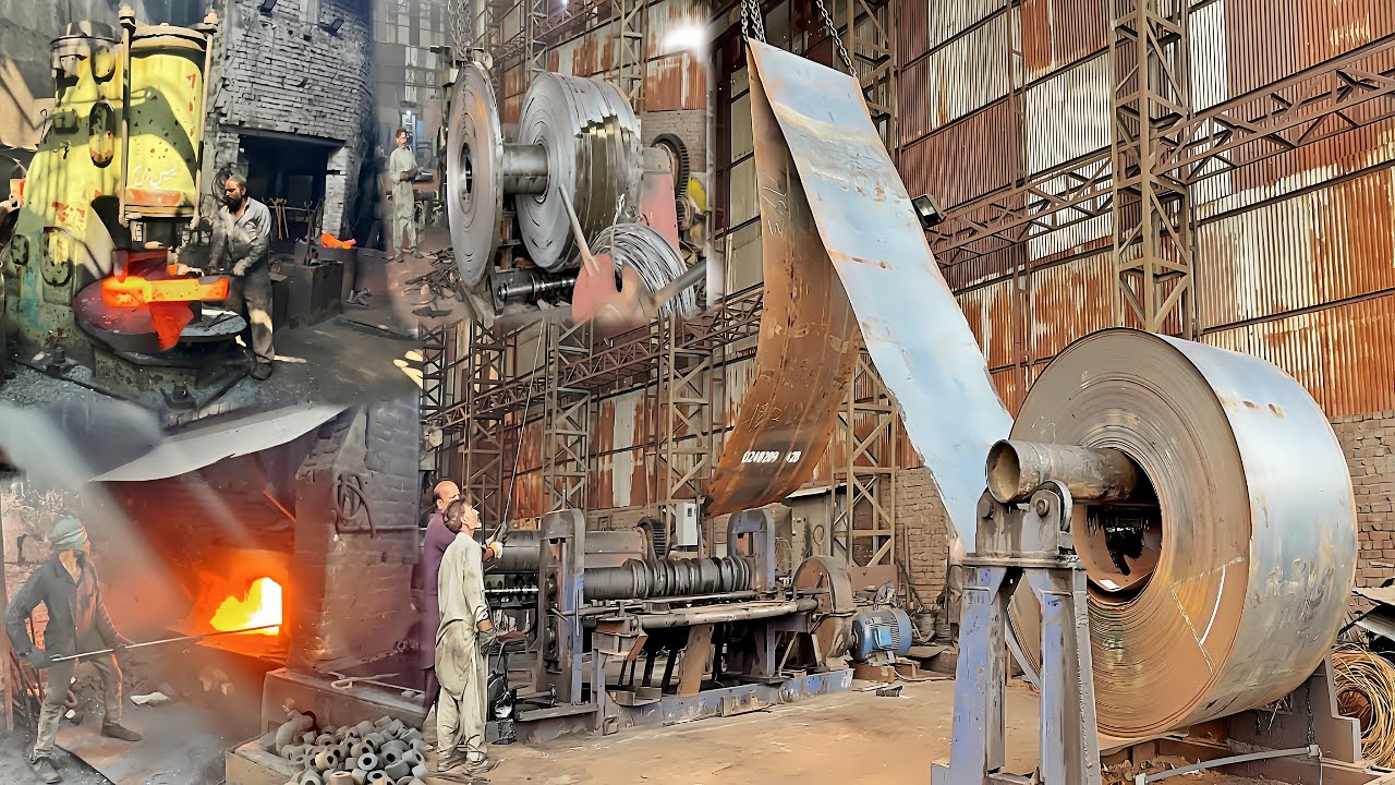 Most Manufacturing Process of Stainless Steel Pipe Tube // Production of Tractor Trolley Hook….