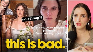 Bride’s TERRIBLE Wedding Photos Go Viral - Photographer REACTS