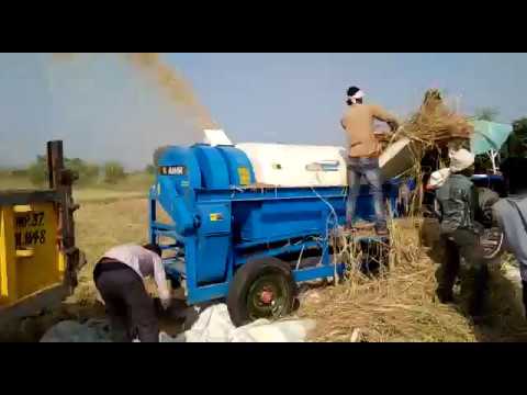 Dhan Rice Thresher - Tractor Model