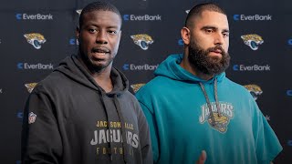 Foye Oluokun & Patrick Mekari on Playing in London vs. Rams | Jacksonville Jaguars