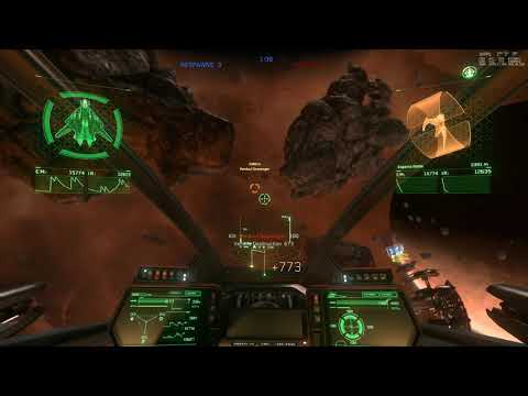 Star Citizen Arena Commander Sabre Comet with Banu Weapons