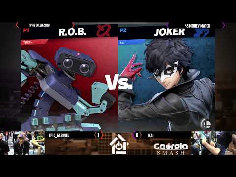 CEO 2019 SSBU - Epic_Gabriel(R.O.B.) Vs. Kai(Joker) - $5 Money Match
