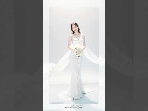 웨딩드레스 모델