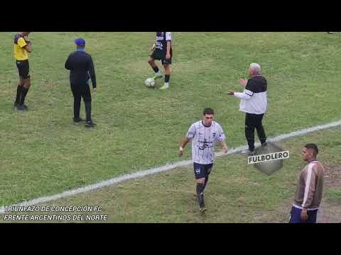 LIGA TUCUMANA 2024: Gran goleada de Concepción FC frente a Argentinos del Norte