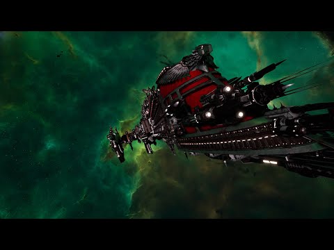 Skalgrim Mod 2021: Lux Imperator in action! Imperial Navy vs Orks - Battlefleet Gothic Armada 2