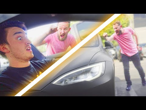 Stole My Boss Matthias Tesla For A Little Fun! *Funny* Video