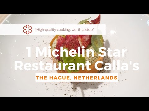 Chef's Table Experience at CALLA'S, 1 Michelin Star | The Hague Netherlands