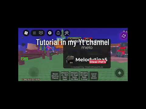 GROW A GARDEN SCRIPT AUTO STEAL PETS💀💀#growagarden #roblox #growagardenroblox #growagardenscripts