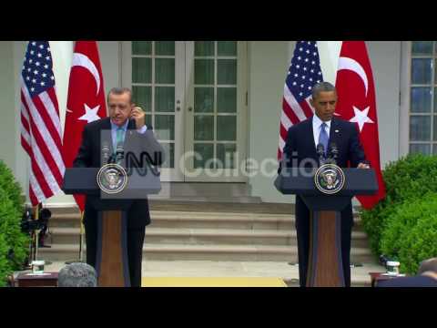 FILE:OBAMA W TURKISH PRIME MINSTER