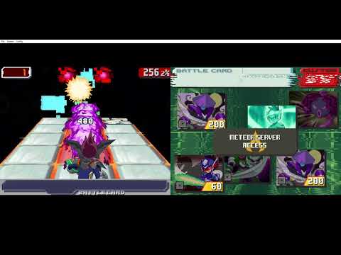 Megaman Starforce 3 Black Ace - DreadJoker R Boss - S Rank - 1hp No Damage -10seconds - Corvus Noise