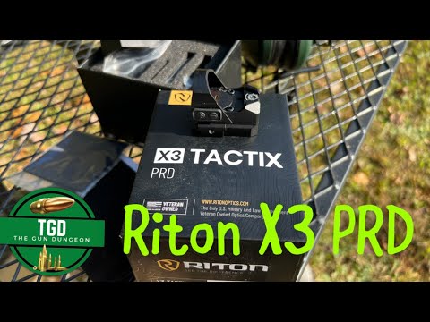 Riton Optics X3 Tactix PRD | Red Dot Optic Review and Torture Test