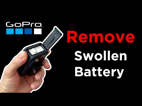 Remove Stuck or Swollen GoPro Battery from HERO4 action camera thumbnail