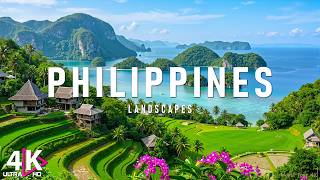 Philippines 4K - El Nido Bays, Emerald Waters & Tropical Calm | Relaxing Music