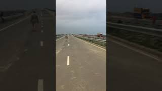 preview picture of video 'Arial kha Bridge, Madaripur  Waiting for Opening'