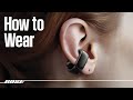 Навушники Bose Ultra Open Earbuds White Smoke (881046-0020) Купити в Україні