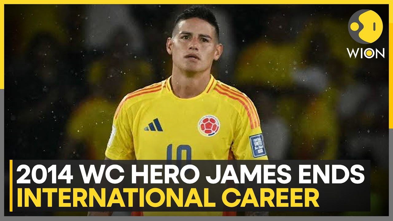James Rodriguez Announces International Retirement | WION Sports