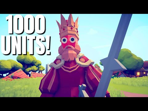 TABS - The King VS 1000 Different UNITS!