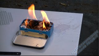 How to make a Mini BBQ Grill, fits in your pocket