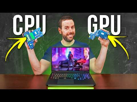 This Gaming Laptop has Separate CPU & GPU! - XMG Neo 16