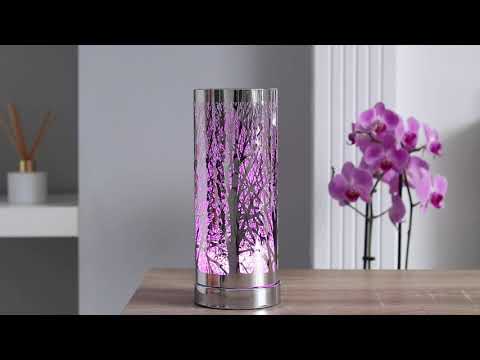 26cm Silver Tree LED Wax Warmer