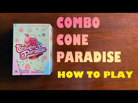Combo Cone Paradise - How to Play