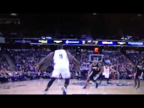 Rudy Gay dunk on Serge Ibaka!!!