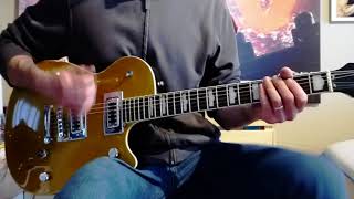 Playing &quot;WHOLE LOTTA ROSIE&quot; rhythm guitar parts | Just4Mal