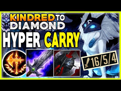 THIS CLASSIC KINDRED BUILD IS A LATE GAME MONSTER! BOTRK KINDREDS DAMAGE IS NUTS - League Of Legends