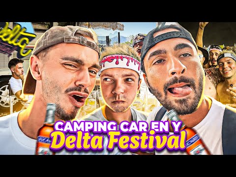 MESS IN THE LORD'S CAMPER VAN delta festival 2023 vlog part 1