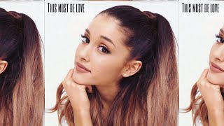 Ariana grande ai cover brandy this must be love