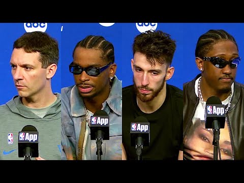 OKC Thunder Reflect After NBA Finals Game 3 | June 11, 2025