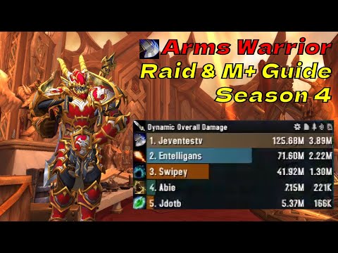 Arms Warrior 10.2.6 - All in one M+ / Raid Guide - Dragonflight season 4