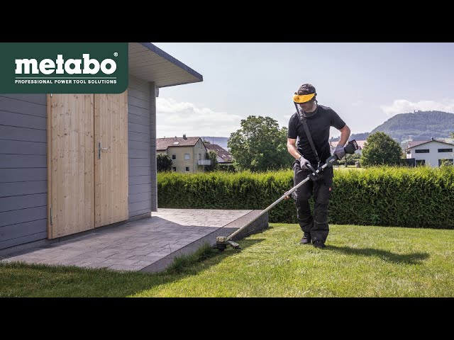 Video Teaser für Metabo 18 Volt Cordless Grass Trimmers RTD 18 LTX BL 30