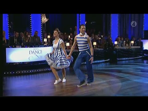 Claudia Galli och Tobias Wallin - bugg - Let’s Dance (TV4)