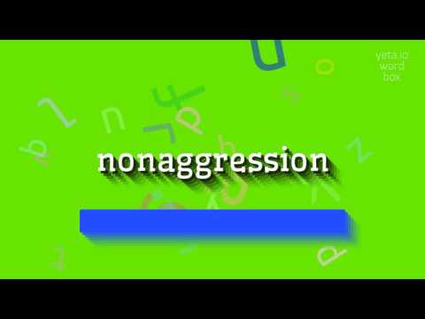 NONAGGRESSION - HOW TO PRONOUNCE IT?