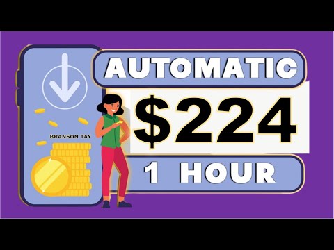 , title : 'Automatic $224+ in 1 Hour?!! - FREE Make Money Online | Branson Tay'