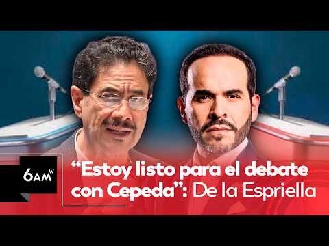 Abelardo de la Espriella pide que fórmulas vicepresidenciales están en debate con Cepeda | 6AM W