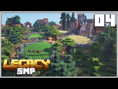 TheMythicalSausage - Legacy SMP: Episode 4 - AWESOME CROP FIELDS!!! [Minecraft 1.15 Survival Multiplayer]