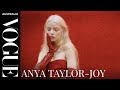 Go Behind The Scenes Of Anya Taylor Joy S Vogue Cover Shoot Vogue Australia