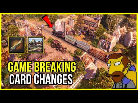 9 Game Breaking Card Changes In AOE3DE