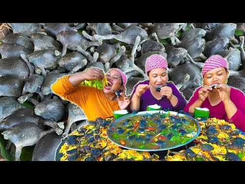 Bullfrogs Soup and Bullfrog Deep Fried with Mango Pickled Recipe