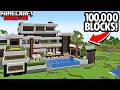 I Built The World S Largest MANSION In Minecraft Hardcore