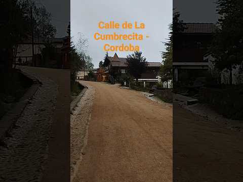 calle de la Cumbrecita cordoba