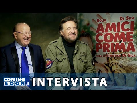 Amici come prima: Christian De Sica e Massimo Boldi - Intervista Esclusiva