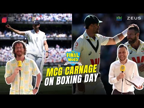 Bad pitch or bad batting? There&#39;s MCG carnage on Boxing Day | TFW Daily
