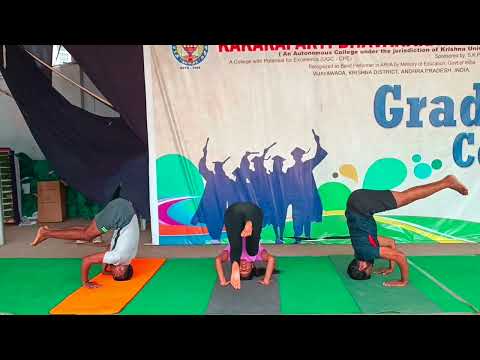 Sirsha-asana - The Head-stand variation