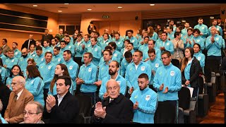 La selecci�n panamericana estuvo presente en la entrega del Pabell�n Nacional