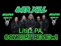 Overkill/Jasta Concert Review!!!